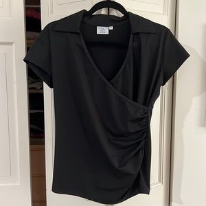 Black Criscross shirt